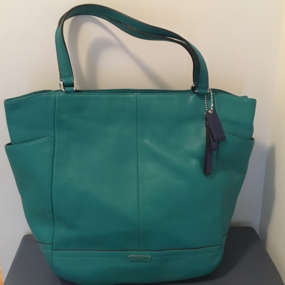 Coach Leather Large Tote